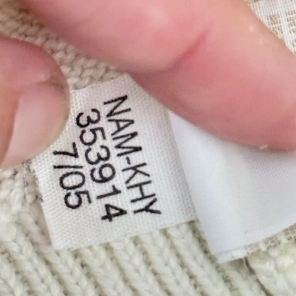 Vintage Tommy Hilfiger Knit Y2K Logo‎ Sweater XL Crewneck 2000s Preppy Academia - Picture 6 of 9